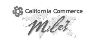 CALIFORNIA COMMERCE MILES logo