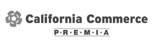CALIFORNIA COMMERCE P·R·E·M·I·A logo