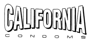 CALIFORNIA CONDOMS logo