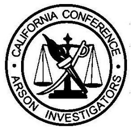 · CALIFORNIA CONFERENCE · ARSON INVESTIGATORS logo