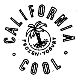 CALIFORNIA COOL FROZEN YOGURT logo