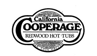 CALIFORNIA COOPERAGE REDWOOD HOT TUBS SAN LUIS OBISPO logo