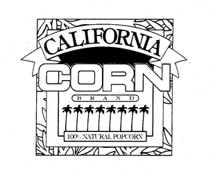 CALIFORNIA CORN BRAND 100% NATURAL POPCORN