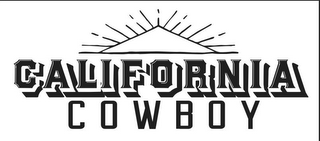 CALIFORNIA COWBOY logo