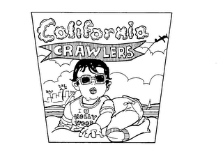 CALIFORNIA CRAWLERS I HOLLYWOOD logo