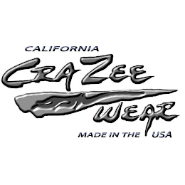 CALIFORNIA CRAZEE WEAR MADE IN THE USA logo