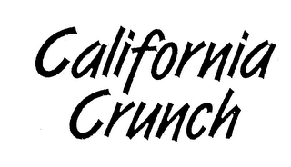 CALIFORNIA CRUNCH logo
