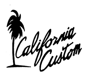 CALIFORNIA CUSTOM logo