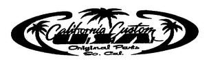 CALIFORNIA CUSTOM ORIGINAL PARTS SO. CAL. logo