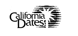 CALIFORNIA DATES logo
