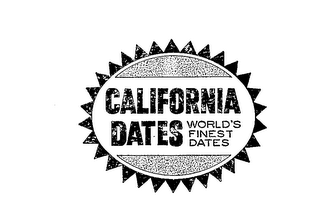 CALIFORNIA DATES WORLD'S FINEST DATES logo