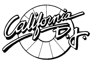 CALIFORNIA D.J. logo