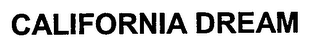 CALIFORNIA DREAM logo