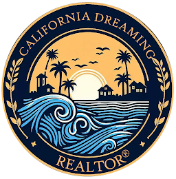 CALIFORNIA DREAMING REALTOR logo