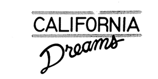 CALIFORNIA DREAMS logo