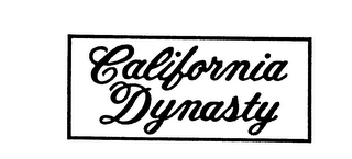 CALIFORNIA DYNASTY logo