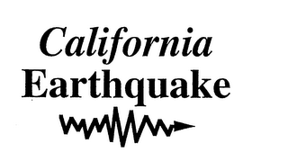 CALIFORNIA EARTHQUAKE logo
