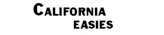 CALIFORNIA EASIES logo