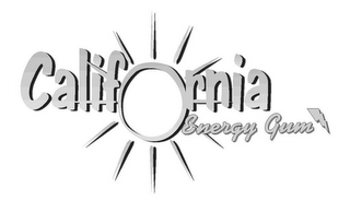 CALIFORNIA ENERGY GUM logo