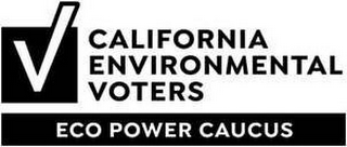 CALIFORNIA ENVIRONMENTAL VOTERS ECO POWER CAUCUS logo