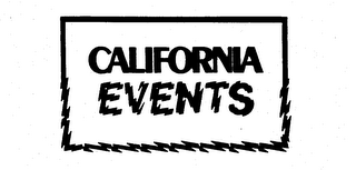 CALIFORNIA EVENTS logo