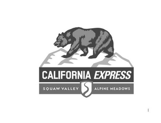 CALIFORNIA EXPRESS SQUAW VALLEY ALPINE MEADOWS logo