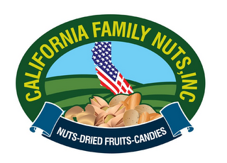 CALIFORNIA FAMILY NUTS,INC NUTS-DRIED FRUITS-CANDIES logo
