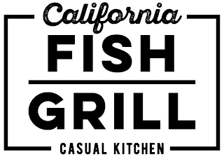 CALIFORNIA FISH GRILL CASUAL KITCHEN logo