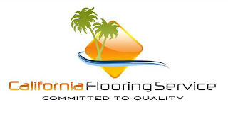 CALIFORNIA FLOORING SERVICE COMMITTED TO QUALITY logo