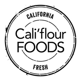 CALIFORNIA FRESH CALI'FLOUR FOODS logo