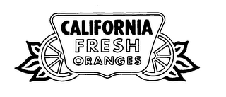 CALIFORNIA FRESH ORANGES logo