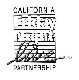 CALIFORNIA FRIDAY NIGHT LIVE PARTNERSHIP logo