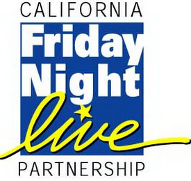 CALIFORNIA FRIDAY NIGHT LIVE PARTNERSHIP logo