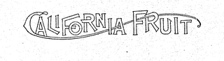 CALIFORNIA FRUIT logo
