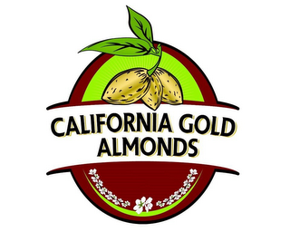 CALIFORNIA GOLD ALMONDS logo
