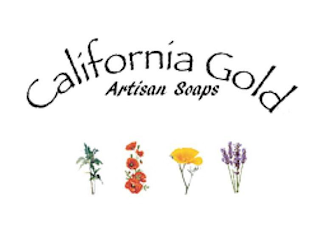 CALIFORNIA GOLD ARTISAN SOAPS logo