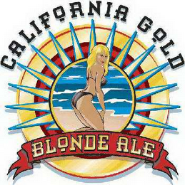 CALIFORNIA GOLD BLONDE ALE logo