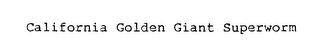 CALIFORNIA GOLDEN GIANT SUPERWORM logo