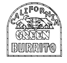 CALIFORNIA GREEN BURRITO logo