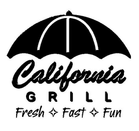 CALIFORNIA GRILL FRESH FAST FUN logo