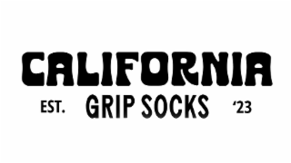 CALIFORNIA GRIP SOCKS  EST. '23 logo