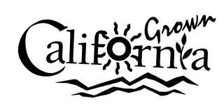 CALIFORNIA GROWN logo
