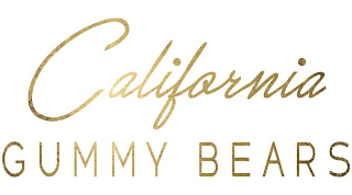 CALIFORNIA GUMMY BEARS logo