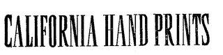 CALIFORNIA HAND PRINTS logo