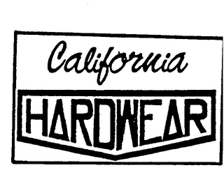 CALIFORNIA HARDWEAR logo