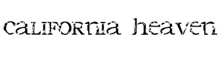 CALIFORNIA HEAVEN logo