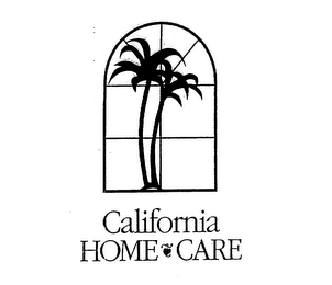 CALIFORNIA HOME CARE logo
