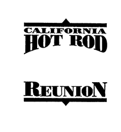 CALIFORNIA HOT ROD REUNION logo