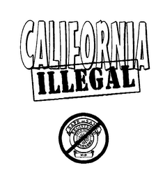 CALIFORNIA ILLEGAL logo