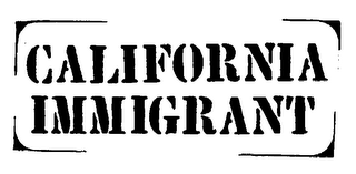 CALIFORNIA IMMIGRANT logo